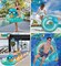 Inflatable Duck Pool Float Tube- Heavy Duty Vinyl UV Resistant Confetti Pool Duck Floatie, Animal Pool Float Swim Ring Pool Inflatables for Kids and Adults for Beach, Party, Vacation